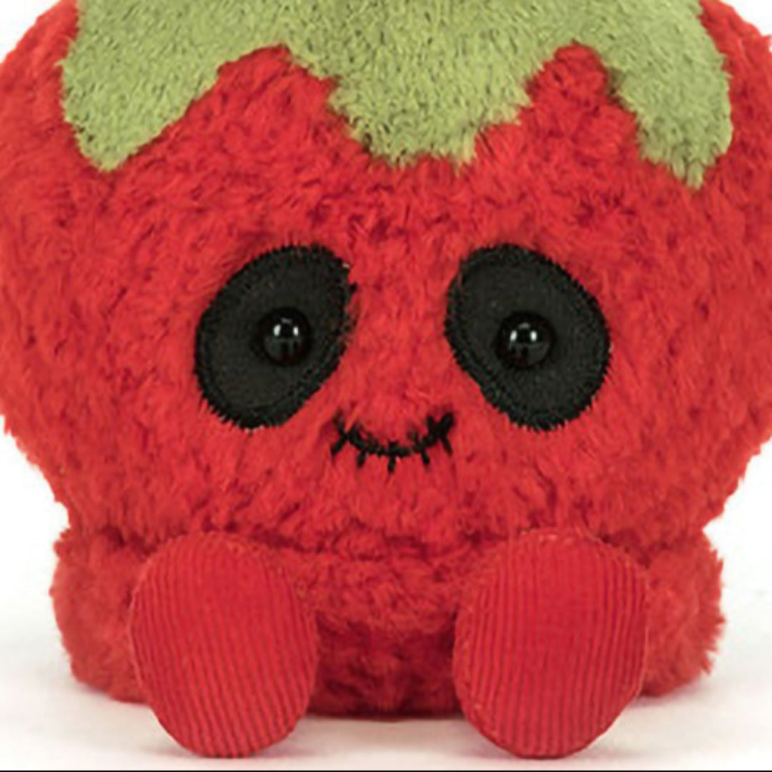 jellycat amuseables knuffelappel met toffee - 12 cm | A6TFA | 3