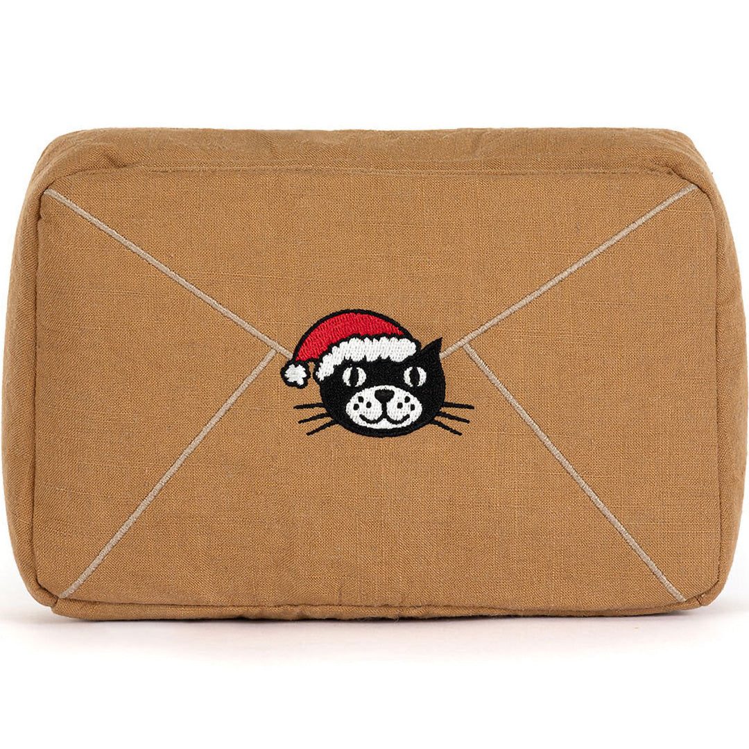 jellycat amuseables knuffelbrief voor de kerstman - 18 cm | A4LTS | 2