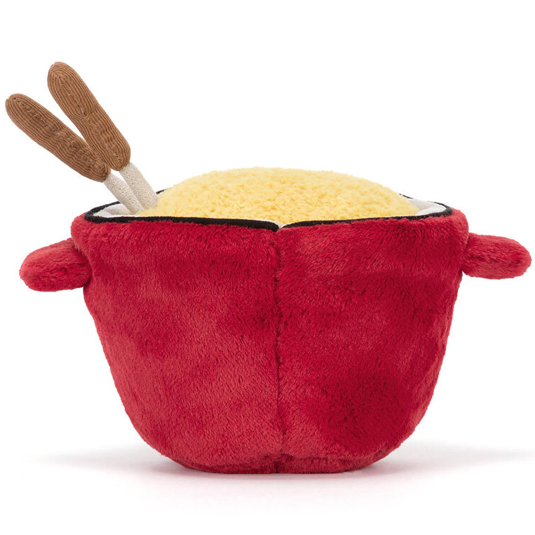 jellycat amuseables knuffelkaasfondue - 20 cm | A4CFN | 2