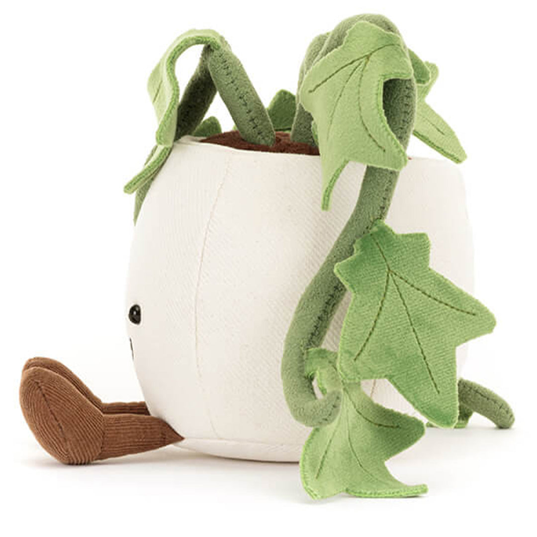 jellycat amuseables knuffelplant ivy - 16 cm | A2IVY | 2