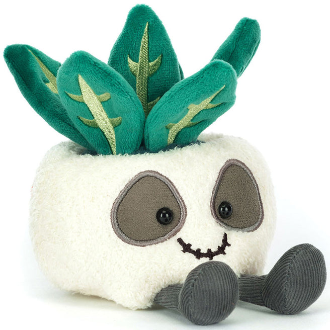 jellycat amuseables knuffelplant skull planter - 14 cm | A6SKPL | 0