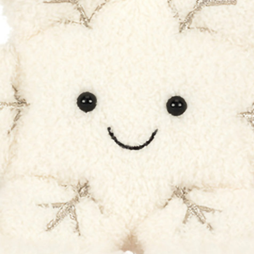 jellycat amuseables knuffelsneeuwvlok - 21 cm | A3SNF | 3