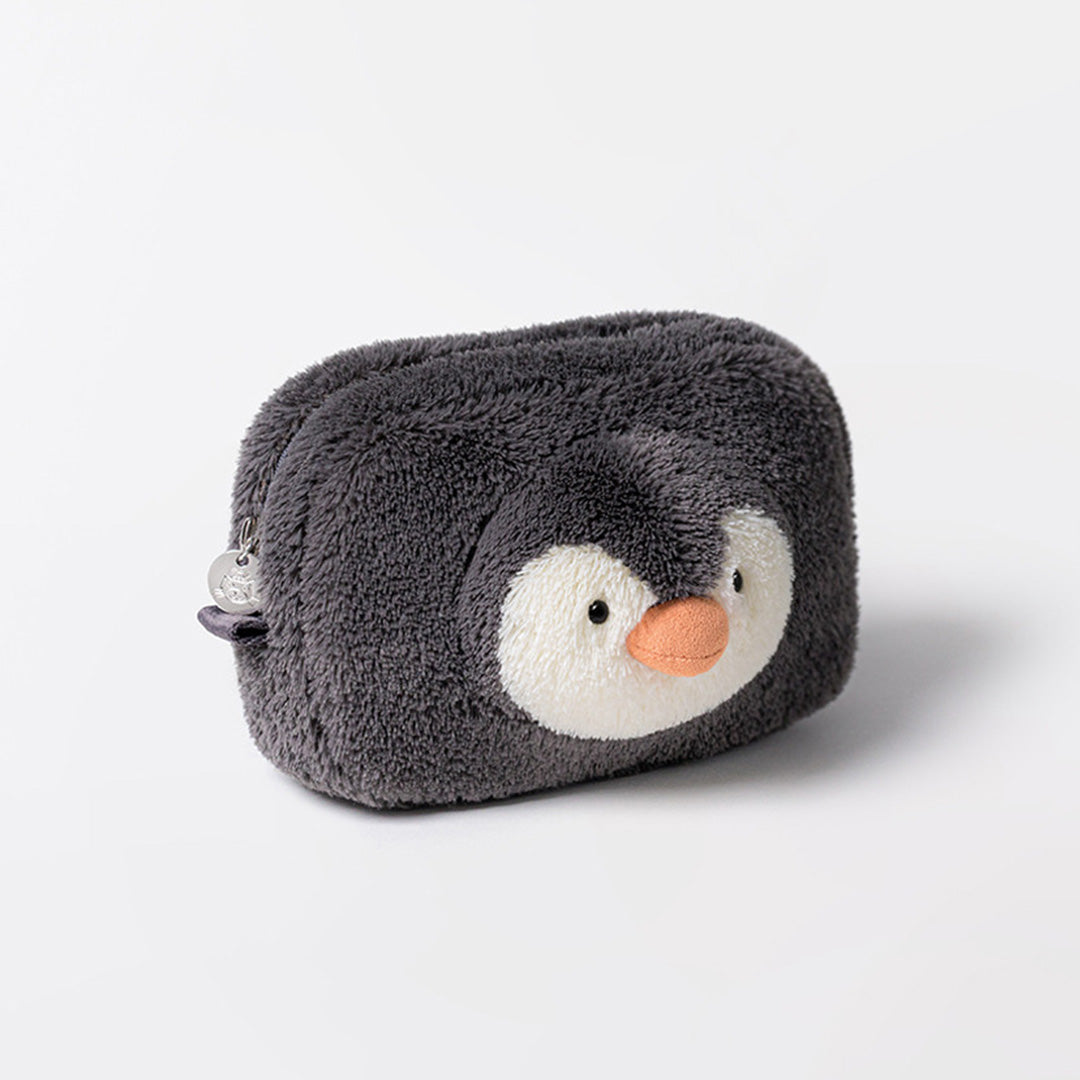 jellycat buideltasje pinguïn peanut  - 19 cm | PNP4PP | 1