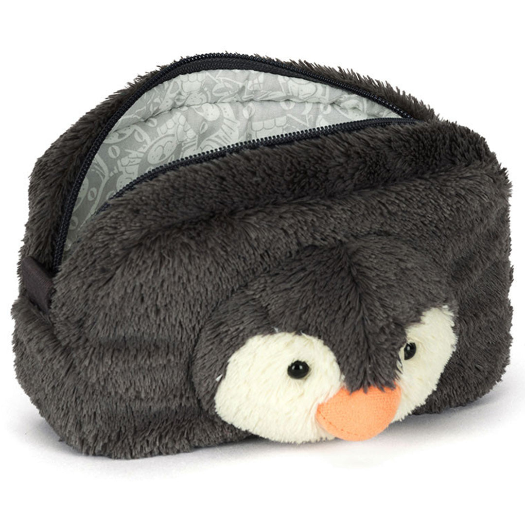 jellycat buideltasje pinguïn peanut  - 19 cm | PNP4PP | 2