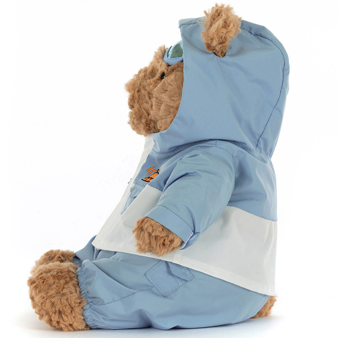 jellycat knuffelbeer bartholomew in skipak - 26 cm | BARM2SKI| 2