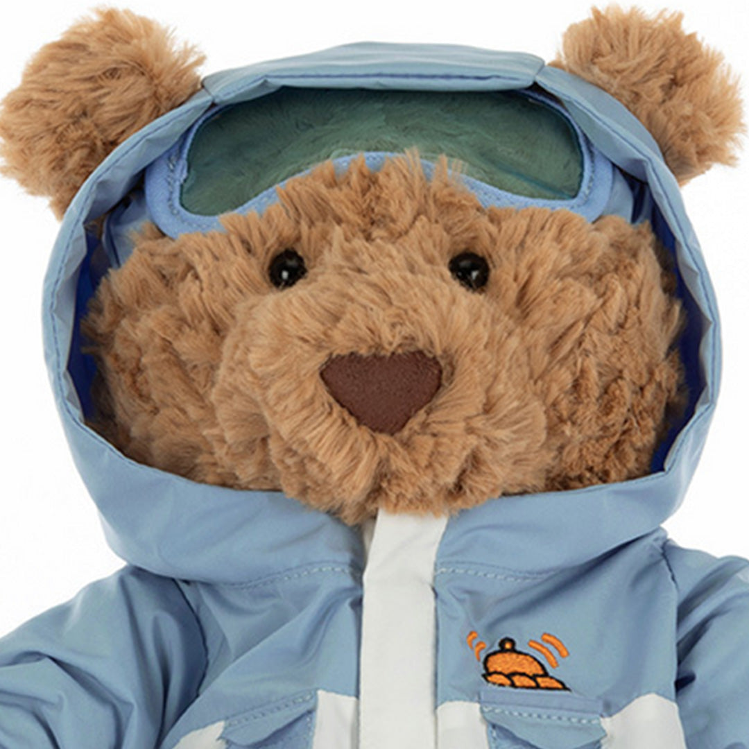 jellycat knuffelbeer bartholomew in skipak - 26 cm | BARM2SKI| 3