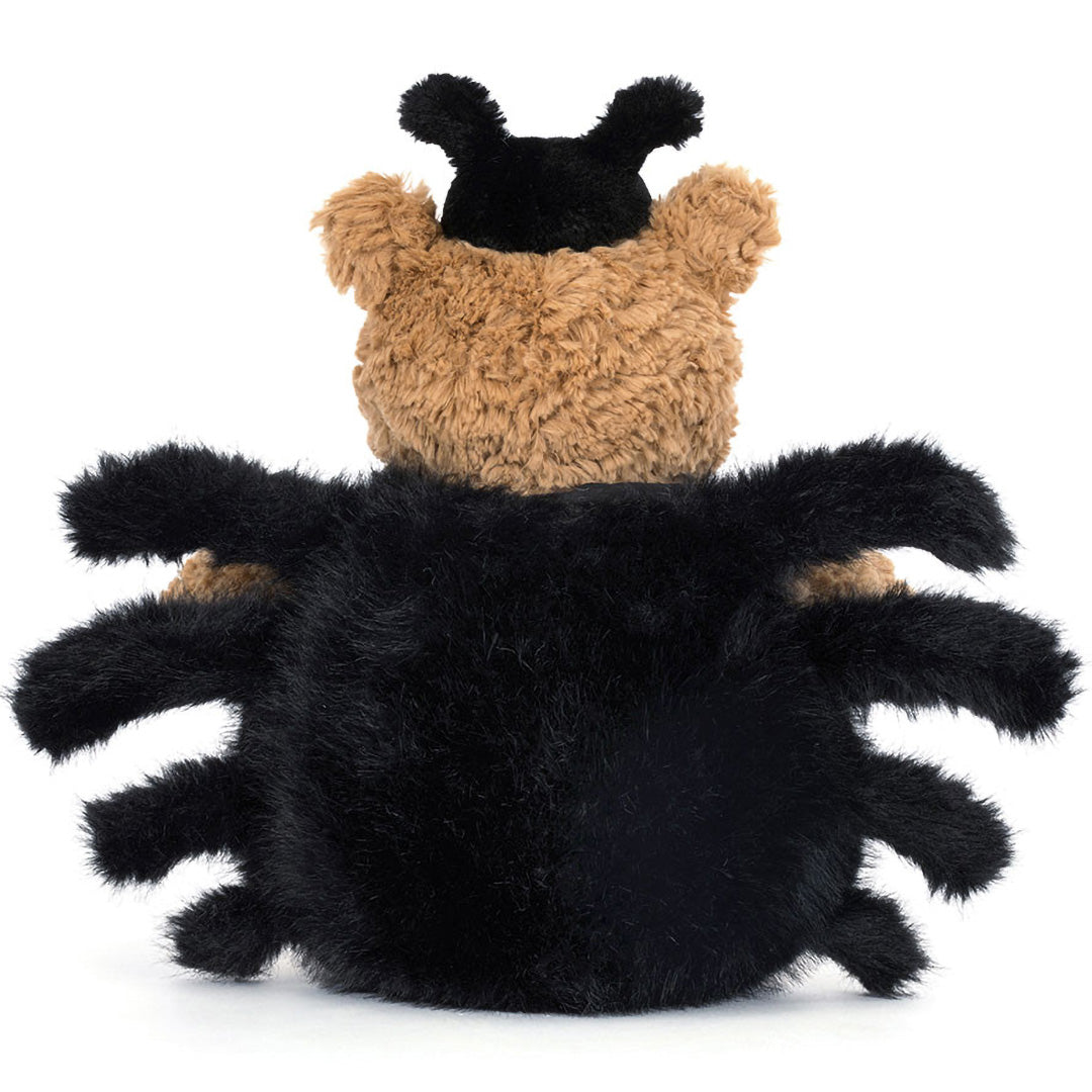 jellycat knuffelbeer bartholomew spider - 26 cm | BARM2SP | 2