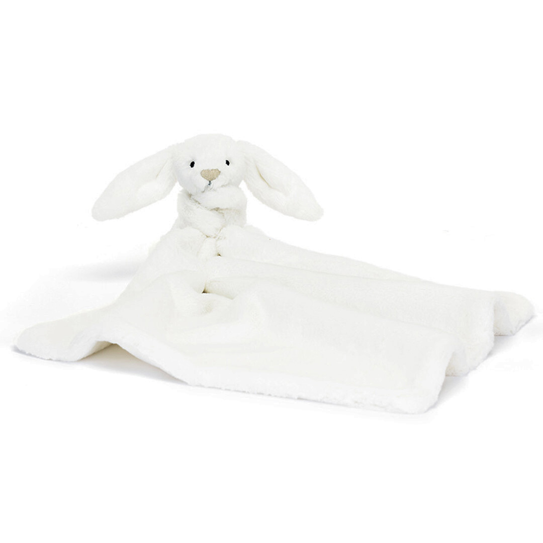 jellycat knuffeldoek bashful konijn luxe - white - 34 cm | SO4LUN | 11