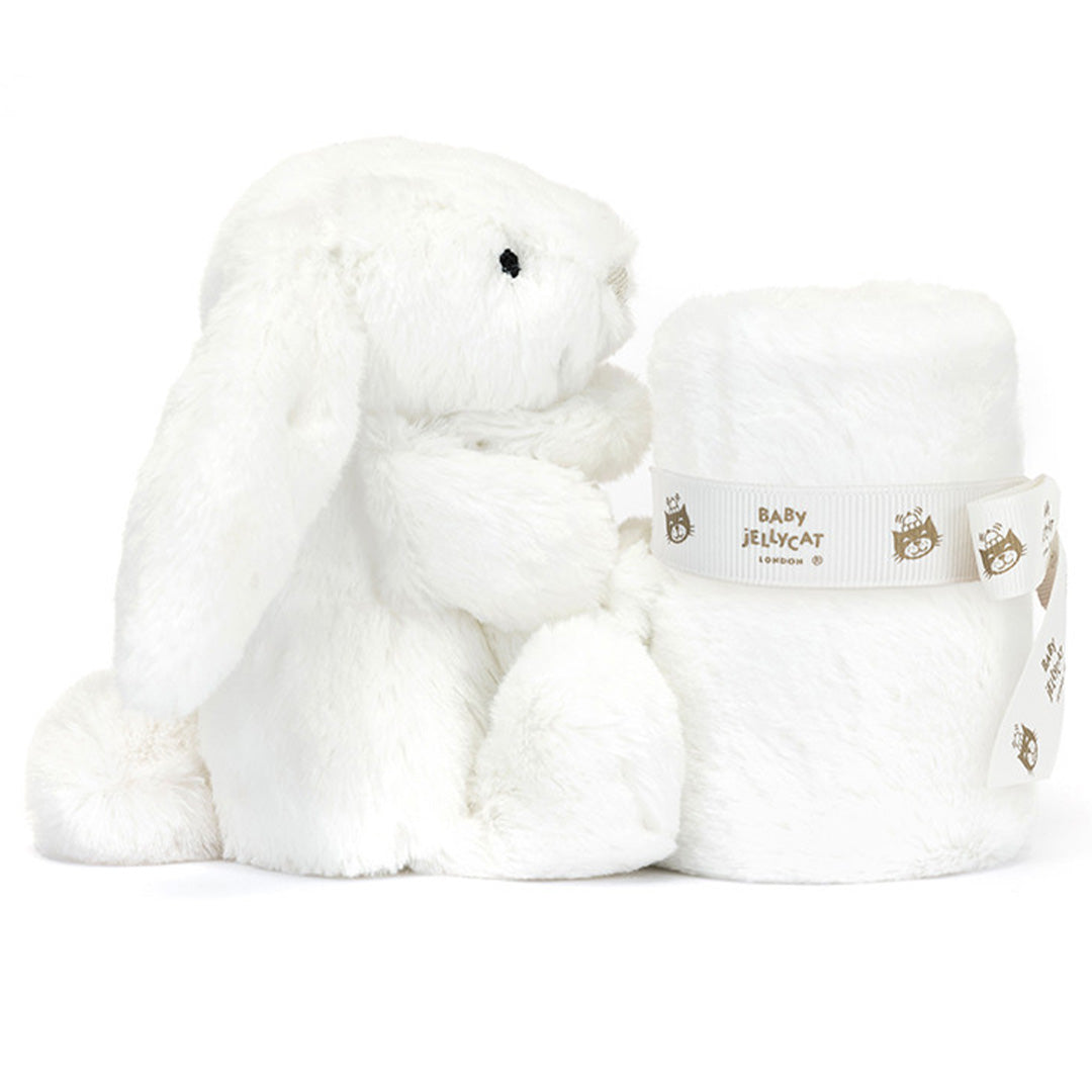 jellycat knuffeldoek bashful konijn luxe - white - 34 cm | SO4LUN | 3