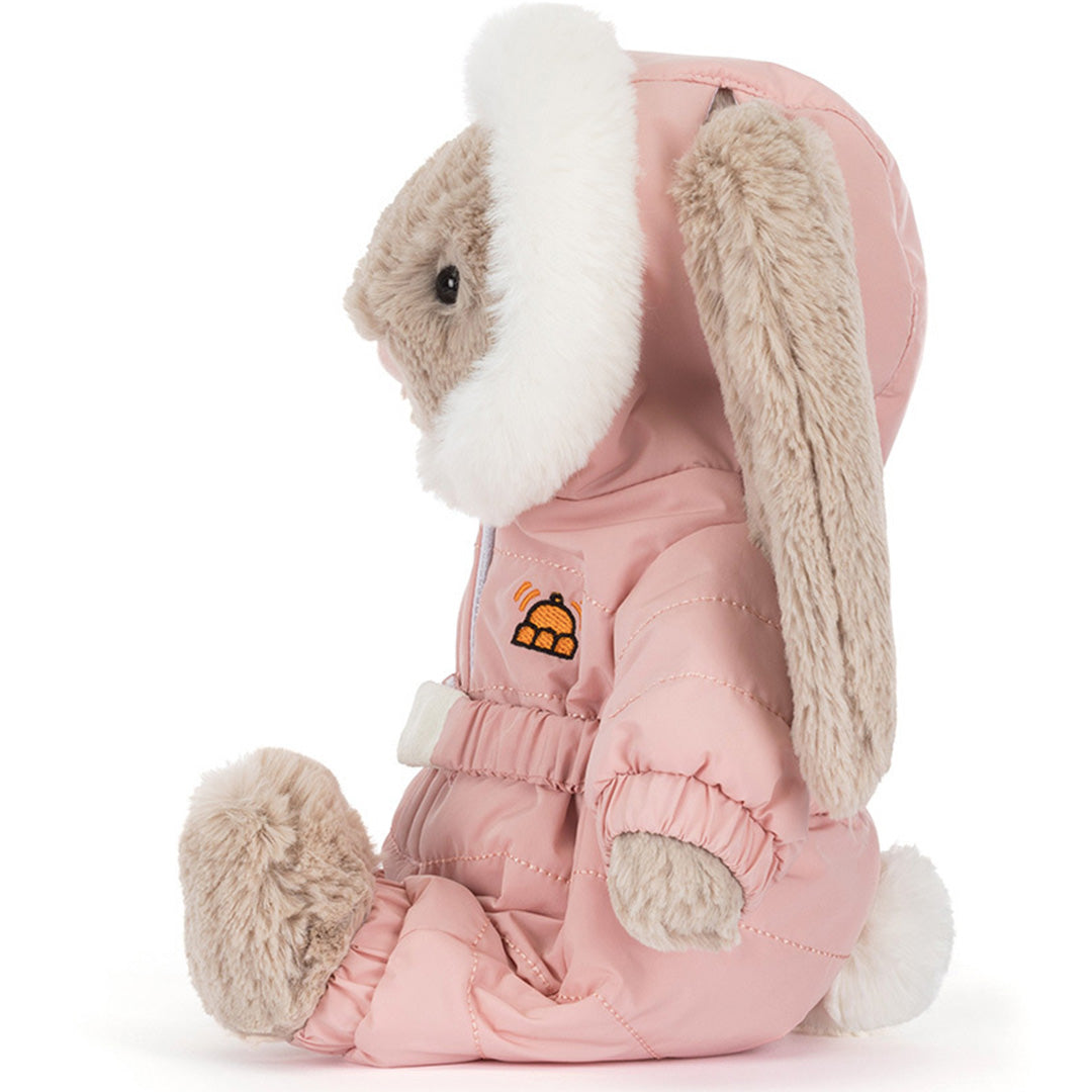 jellycat knuffelkonijn bashful bunny in skipak - 31 cm | BAS3BSKI | 2