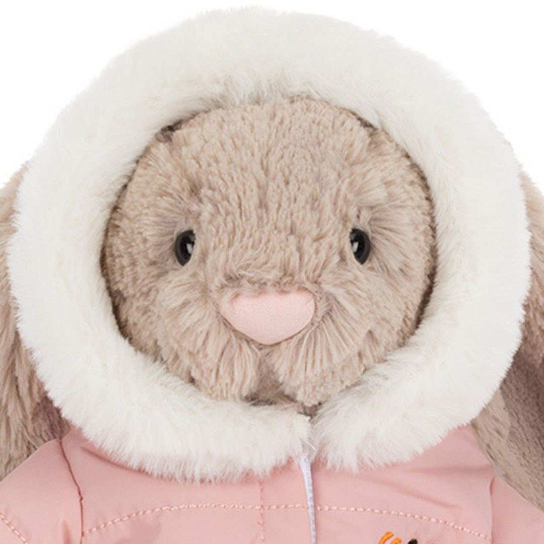 jellycat knuffelkonijn bashful bunny in skipak - 31 cm | BAS3BSKI | 3