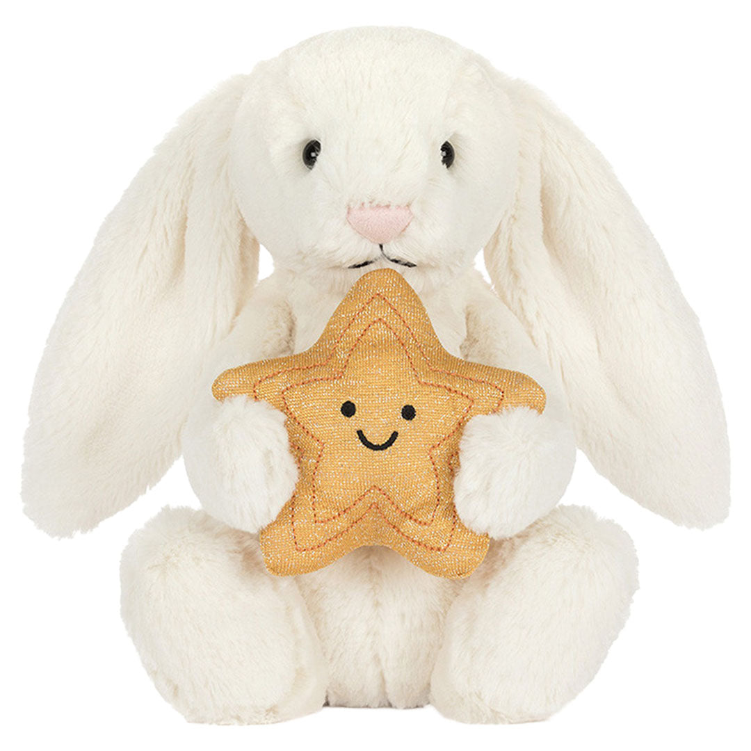 jellycat knuffelkonijn met ster - 31 cm | BB3STAR | 1