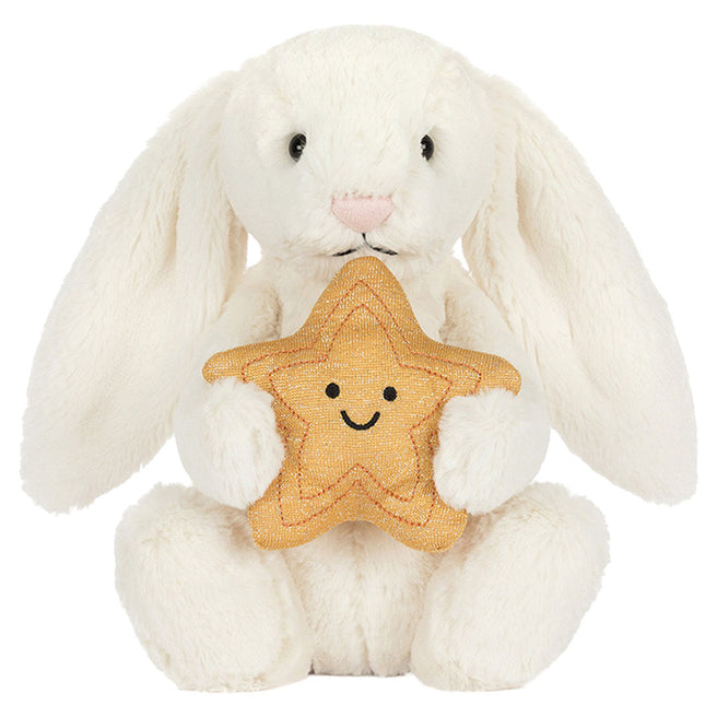jellycat knuffelkonijn met ster - 31 cm | BB3STAR | 1