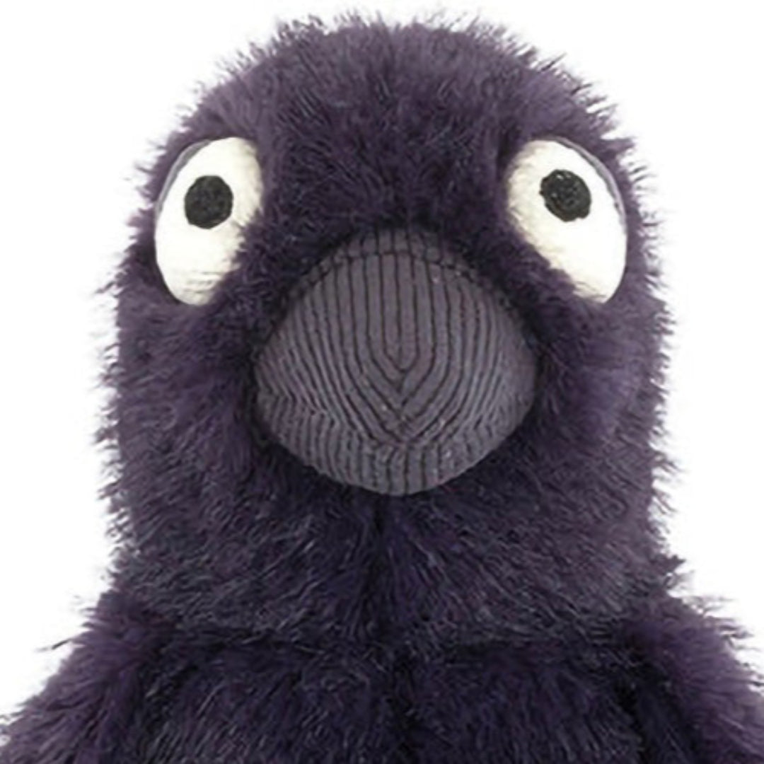 jellycat knuffelkraai hocus - 23 cm | CRO3W | 3