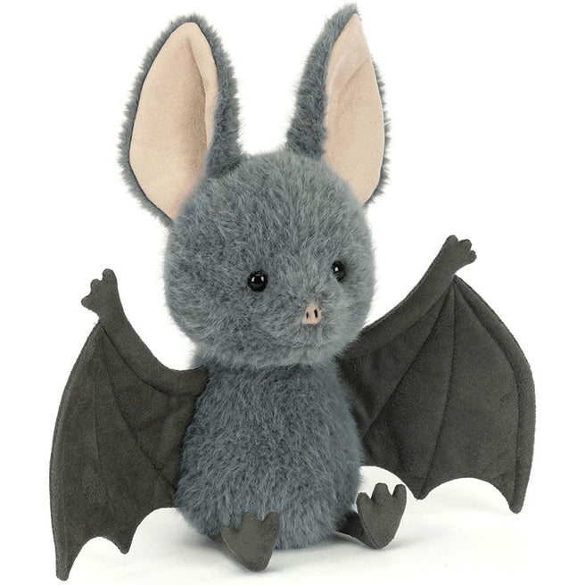 jellycat knuffelvleermuis broox - 22 cm | BAT3B | 0