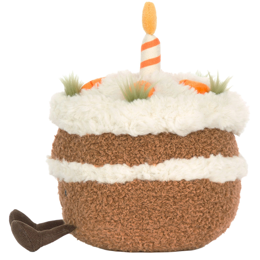 jellycat amuseables knuffelgebakje carrot cake - 15 cm | A2CRTC | 3