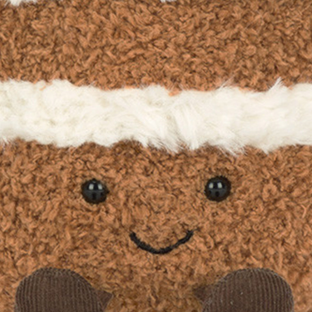 jellycat amuseables knuffelgebakje carrot cake - 15 cm | A2CRTC | 4