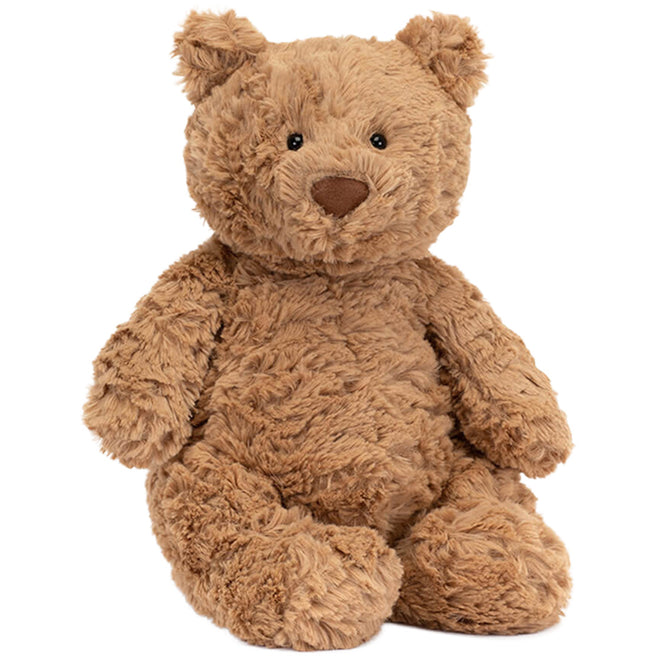 jellycat knuffelbeer bartholomew - s - 16 cm | BARS6BRN | 
