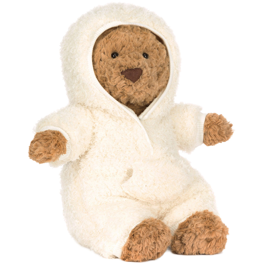 jellycat knuffelbeer bartholomew all-in-one outfit - 26 cm | BAR2ONE | 2
