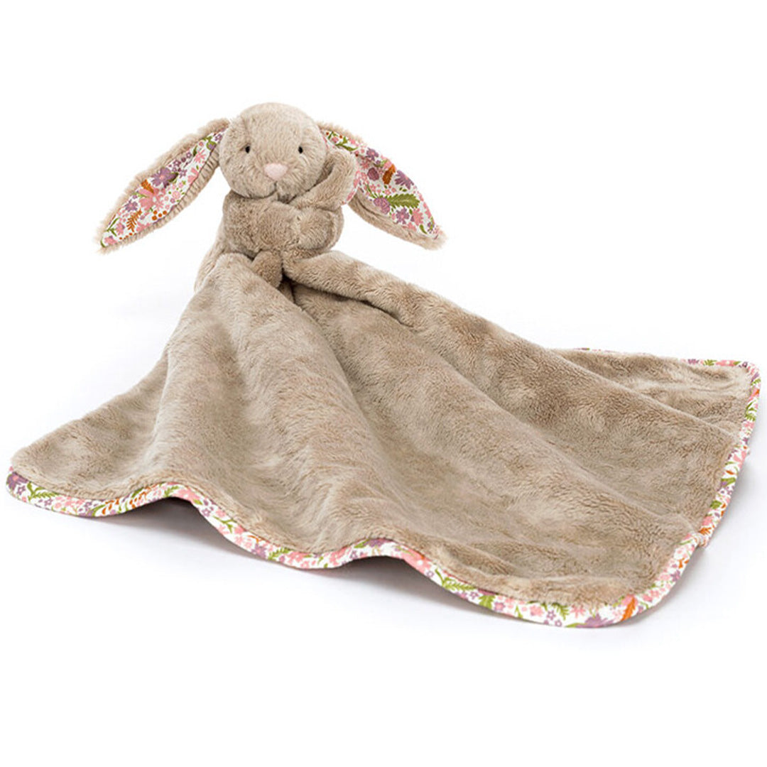 jellycat knuffeldoek blossom beige konijn - petal - 34 cm | ST4BM| 0