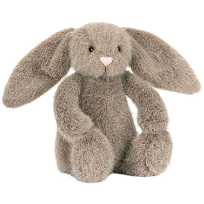 jellycat knuffelkonijn flufflet bunny - fawn - 18 cm | BASS6BR | 