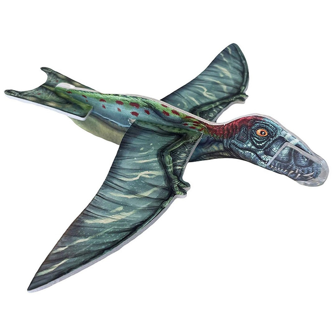 johntoy foam vliegtuig dinosaurus - assorti | JT24473 | 0