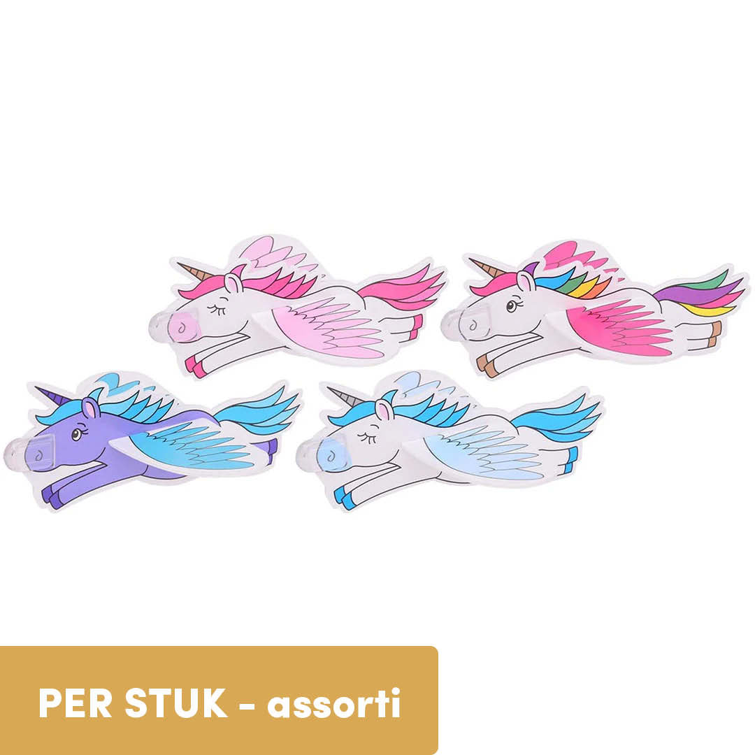 johntoy foam vliegtuig eenhoorn - assorti | JT24449 | 0