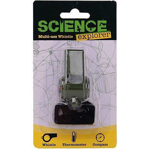 johntoy science explorer fluit met kompas en thermometer | JT29636 | 3