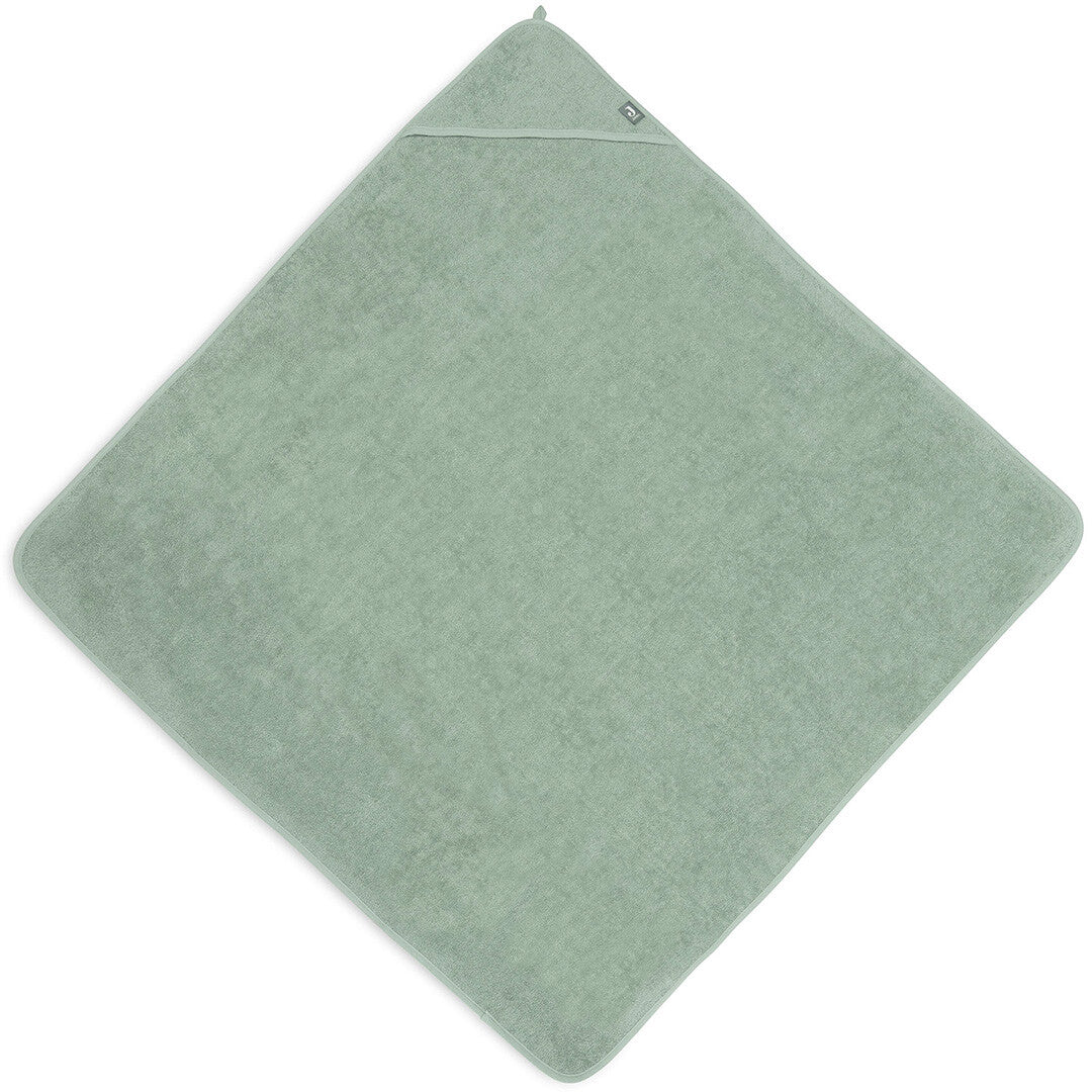 jollein badcape badstof - ash green - 100x100 cm | 534-836-00095 | 1