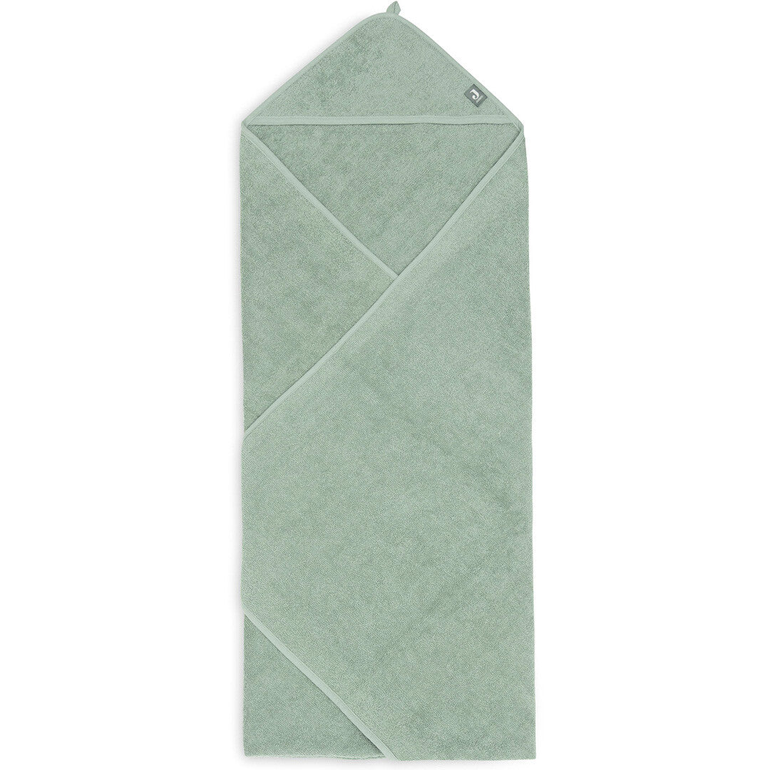 jollein badcape badstof - ash green - 100x100 cm | 534-836-00095 | 4