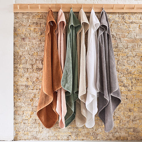jollein badcape badstof - ash green - 75x75 cm | 534-514-00095 | 3