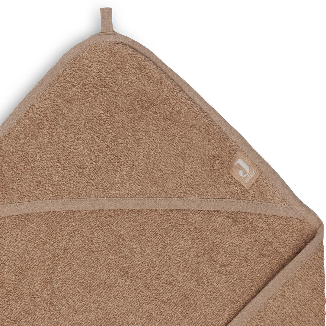 jollein badcape badstof - biscuit - 75x75 cm | 534-514-00103 | 5