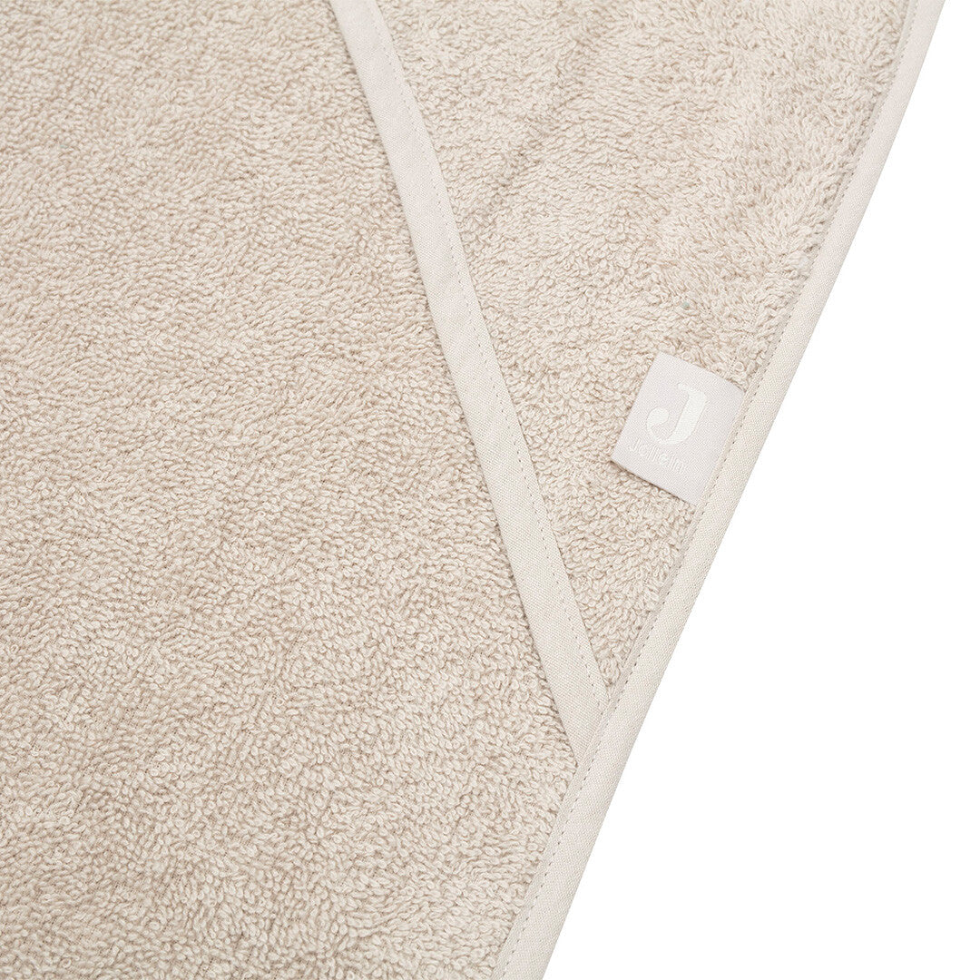 jollein badcape badstof - nougat - 100x100 cm | 534-836-00093 | 4