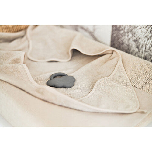 jollein badcape badstof - nougat - 75x75 cm | 534-514-00093 | 3