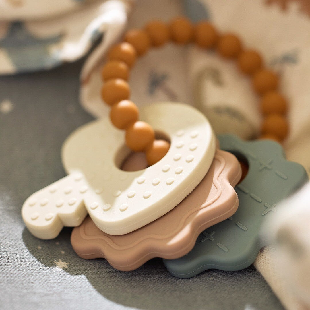 jollein bijtring sleutelbos lovely birds | 101-007-67104 | 2