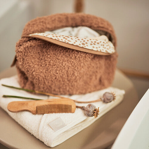 jollein etui bouclé biscuit | 053-577-66067 | 4