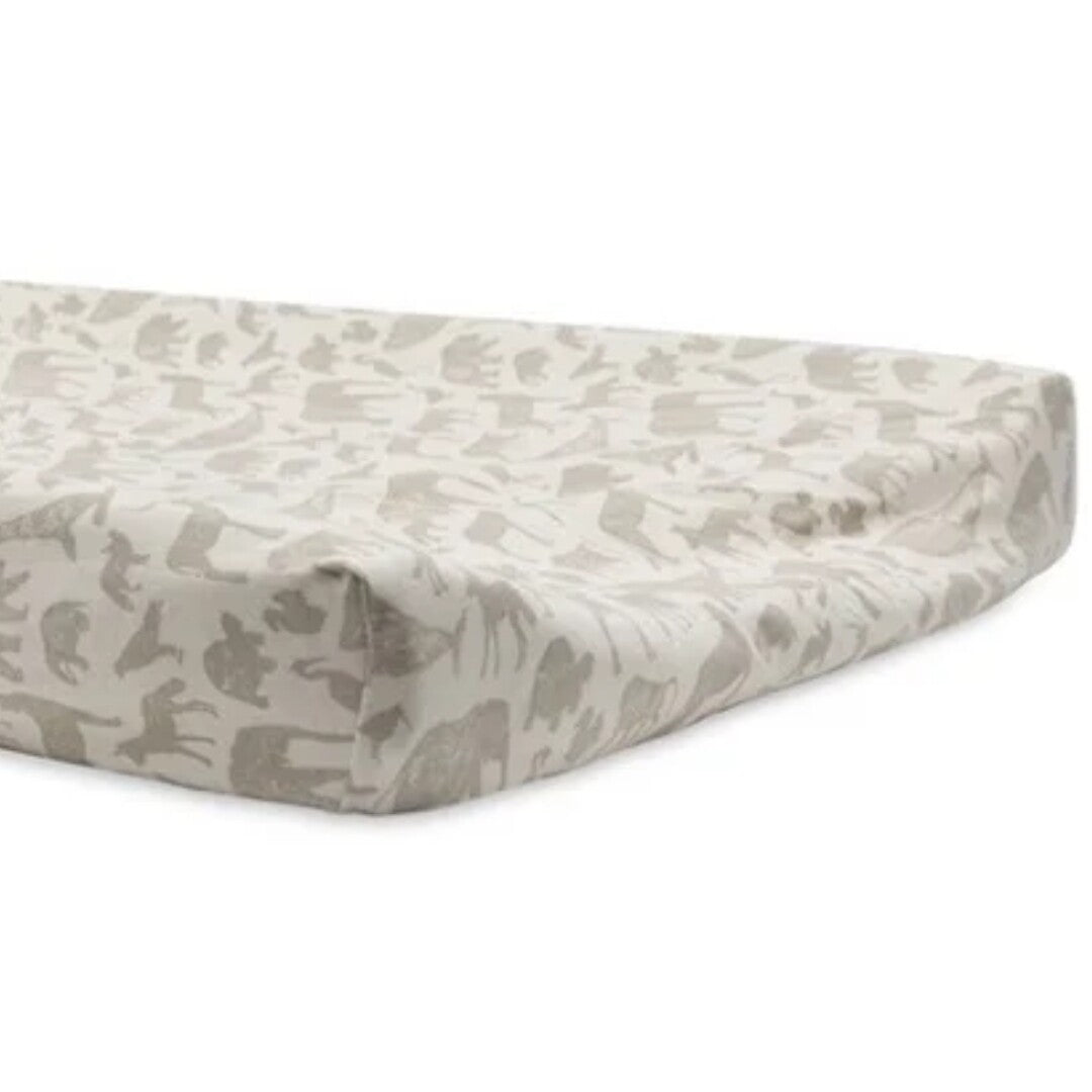 jollein hoes verschoonkussen animals - nougat | 022-503-67044 | 1