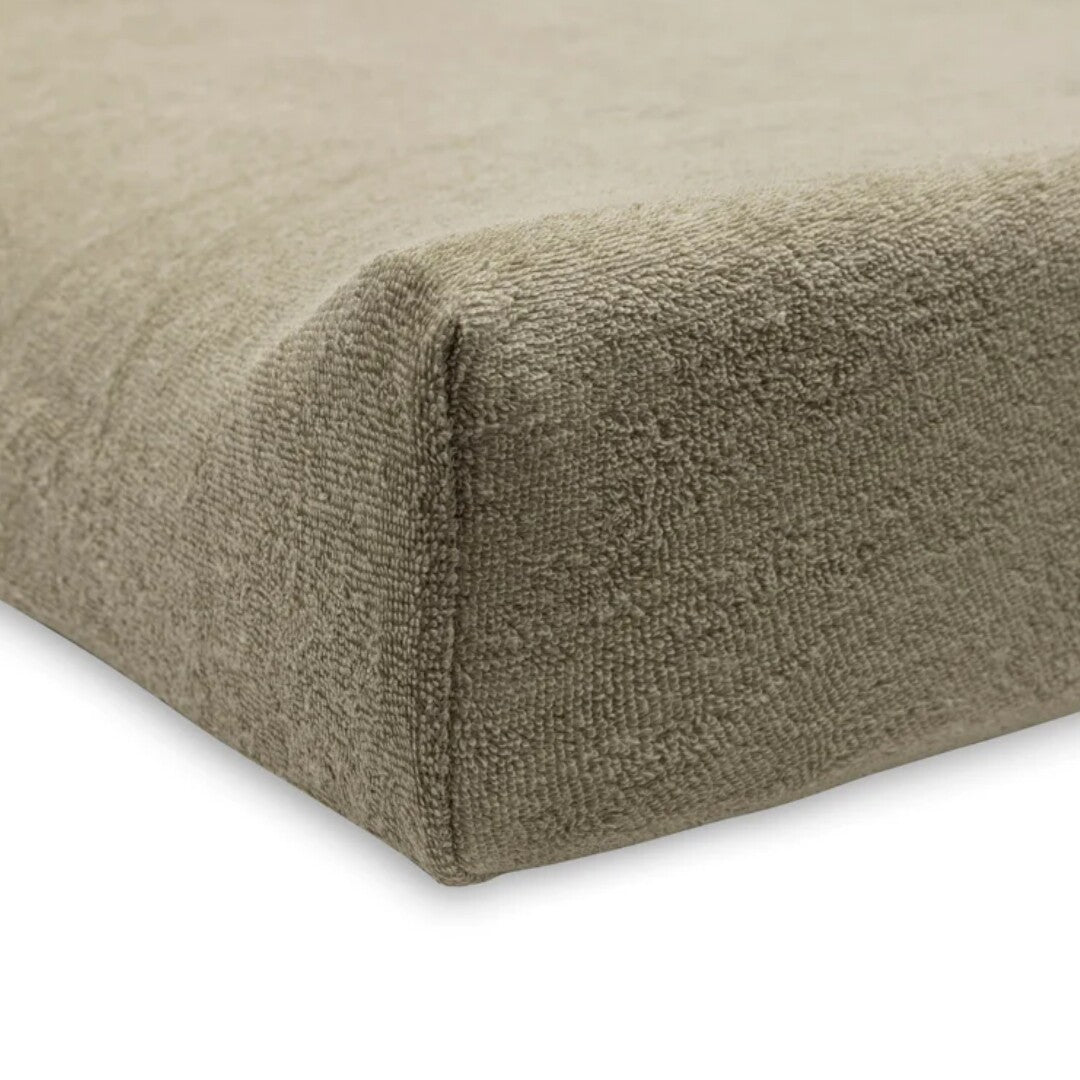 jollein hoes verschoonkussen badstof - olive green | 550-503-67058 | 1