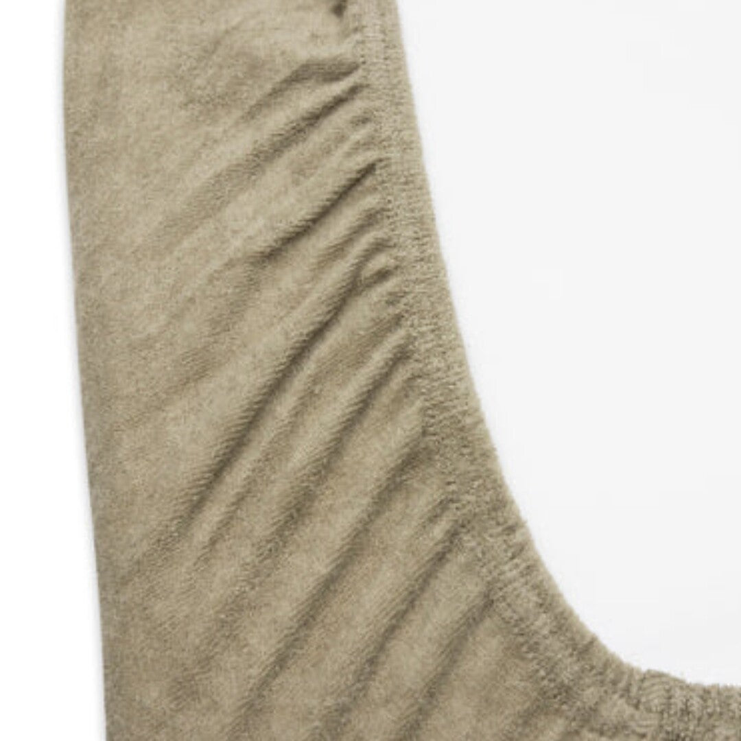 jollein hoes verschoonkussen badstof - olive green | 550-503-67058 | 2