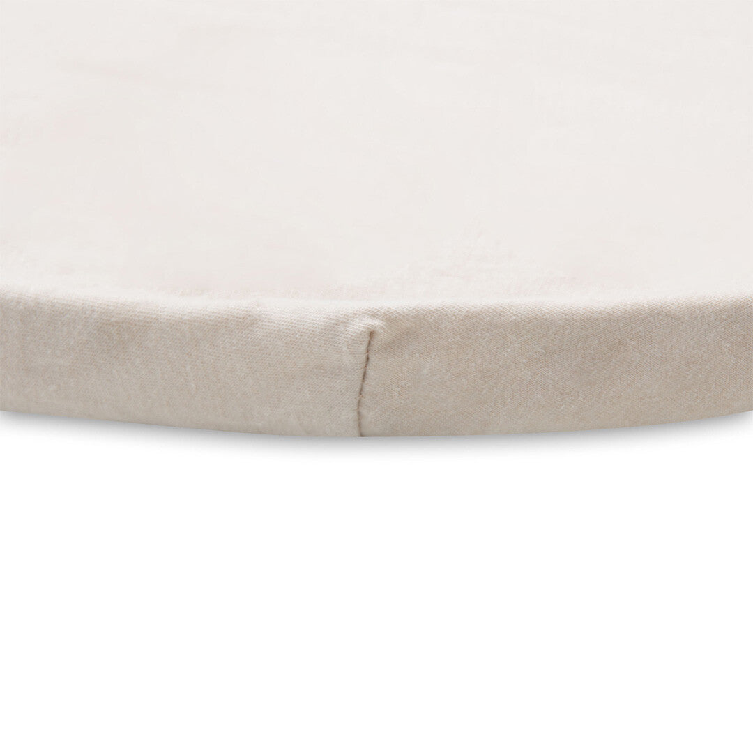 jollein hoeslaken boxmatras jersey nougat - Ø 95 cm | 511-537-00093 | 2
