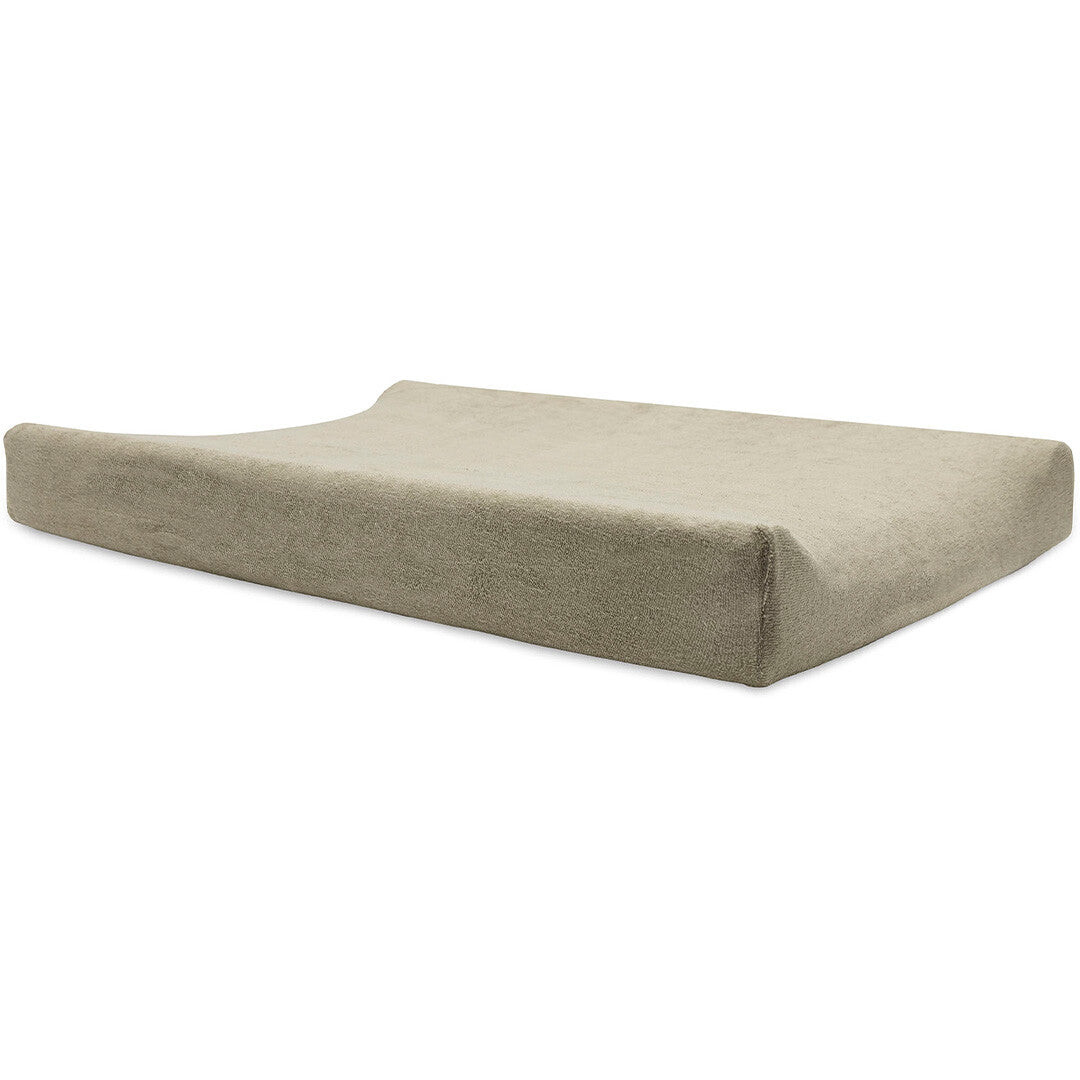 jollein hoezen verschoonkussen badstof 70x50 cm - olive green - 2st | 2550-503-67058 | 2