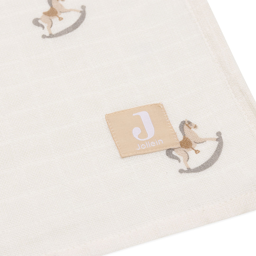jollein hydrofiele multidoeken 115x115 cm - nostalgic ride - 2st | 535-852-67103 | 3
