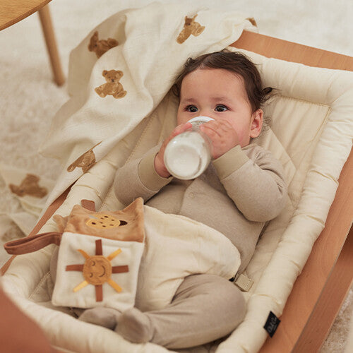 jollein hydrofiele multidoeken 115x115 cm - teddy bear - 2st | 535-852-66095 | 3