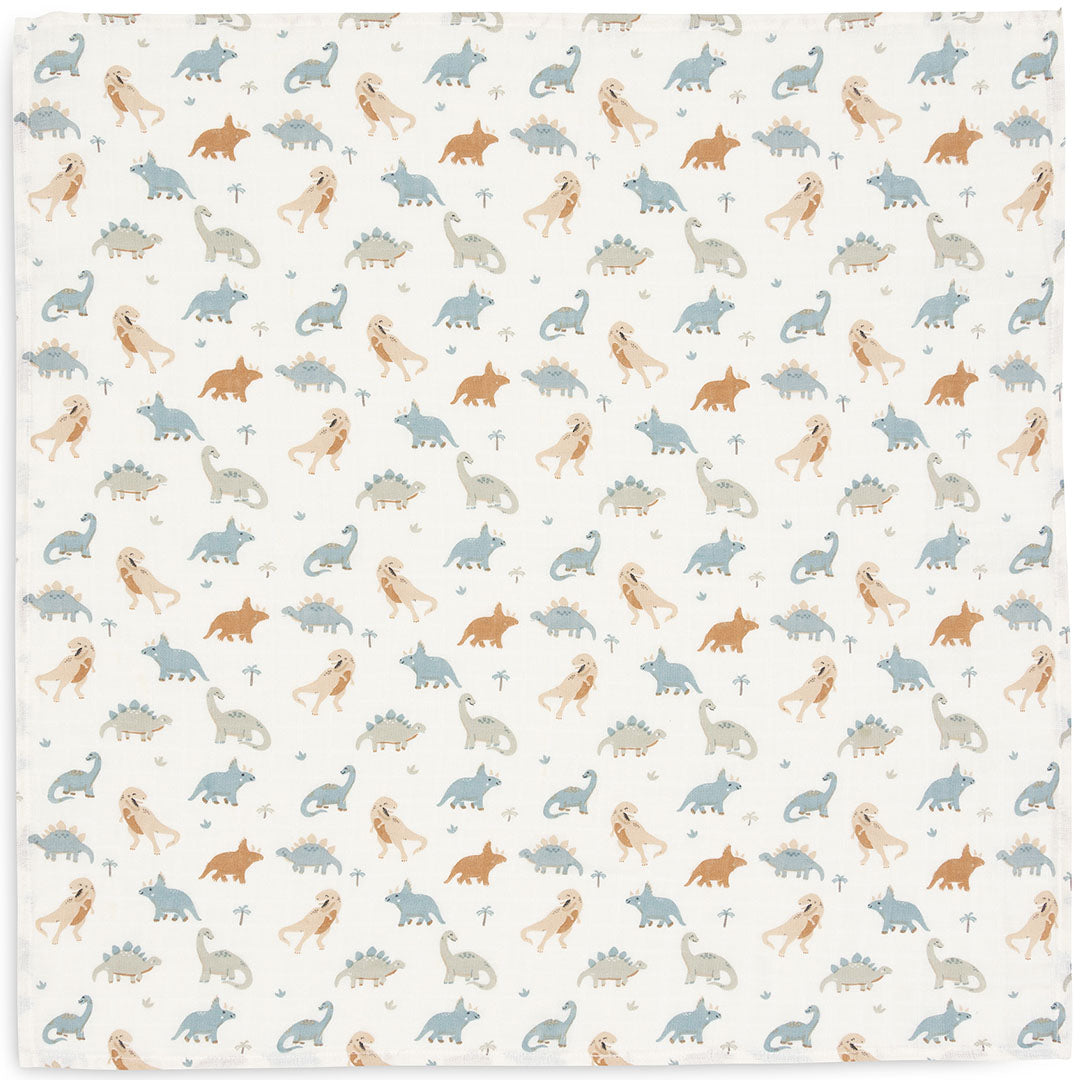 jollein hydrofiele multidoeken 70x70 cm - roarsome - 3st | 535-851-67100 | 3