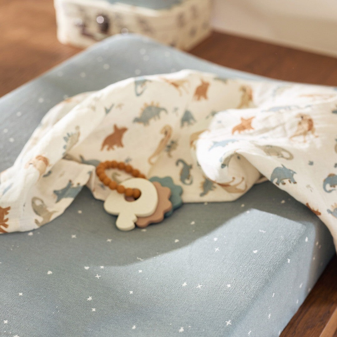 jollein hydrofiele multidoeken 70x70 cm - roarsome - 3st | 535-851-67100 | 5