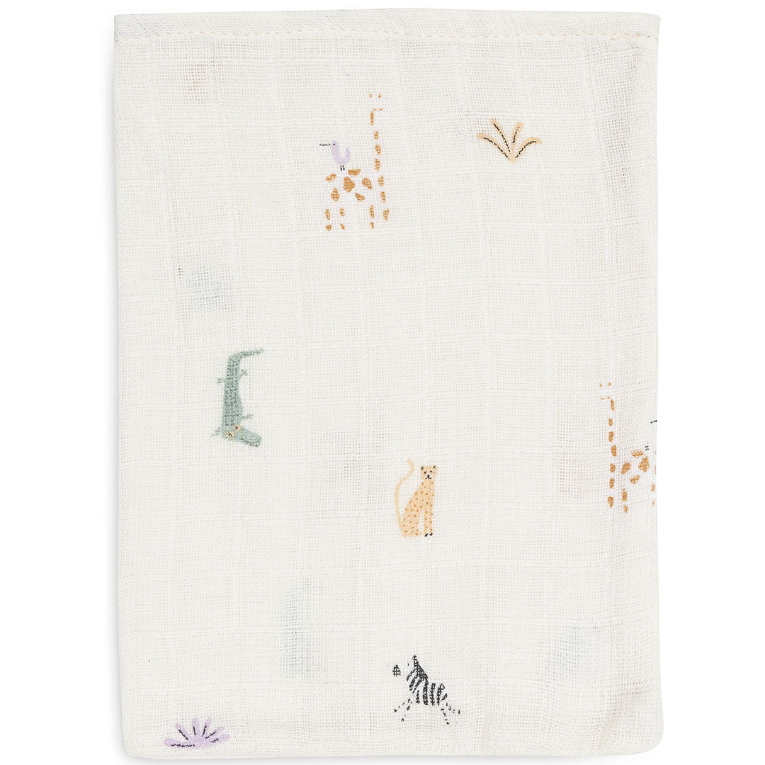 jollein hydrofiele washandjes jungle jambo - 3st | 536-848-67090 | 1