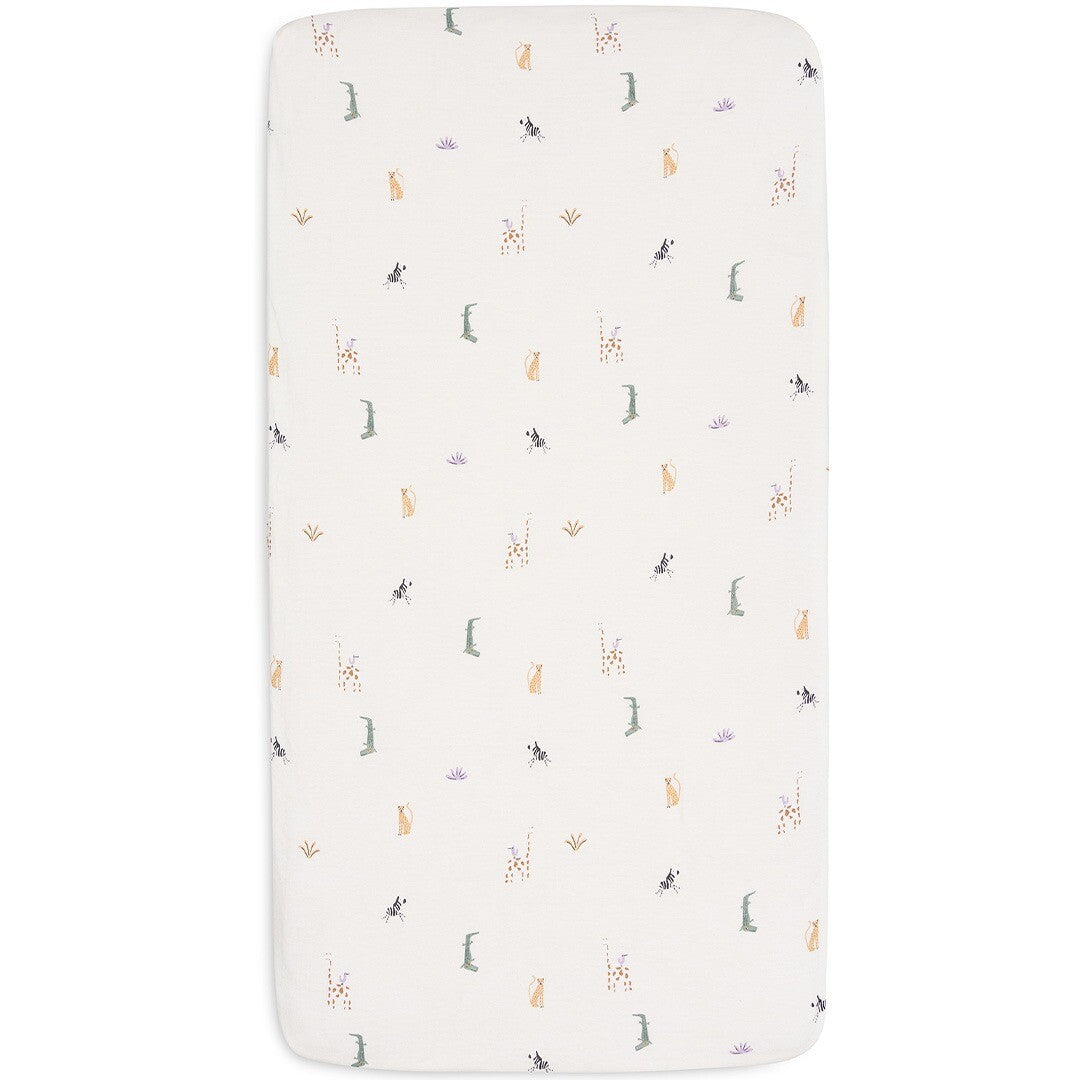 jollein kinderhoeslaken 60x120 cm - jungle jambo | 511-507-67090 | 2