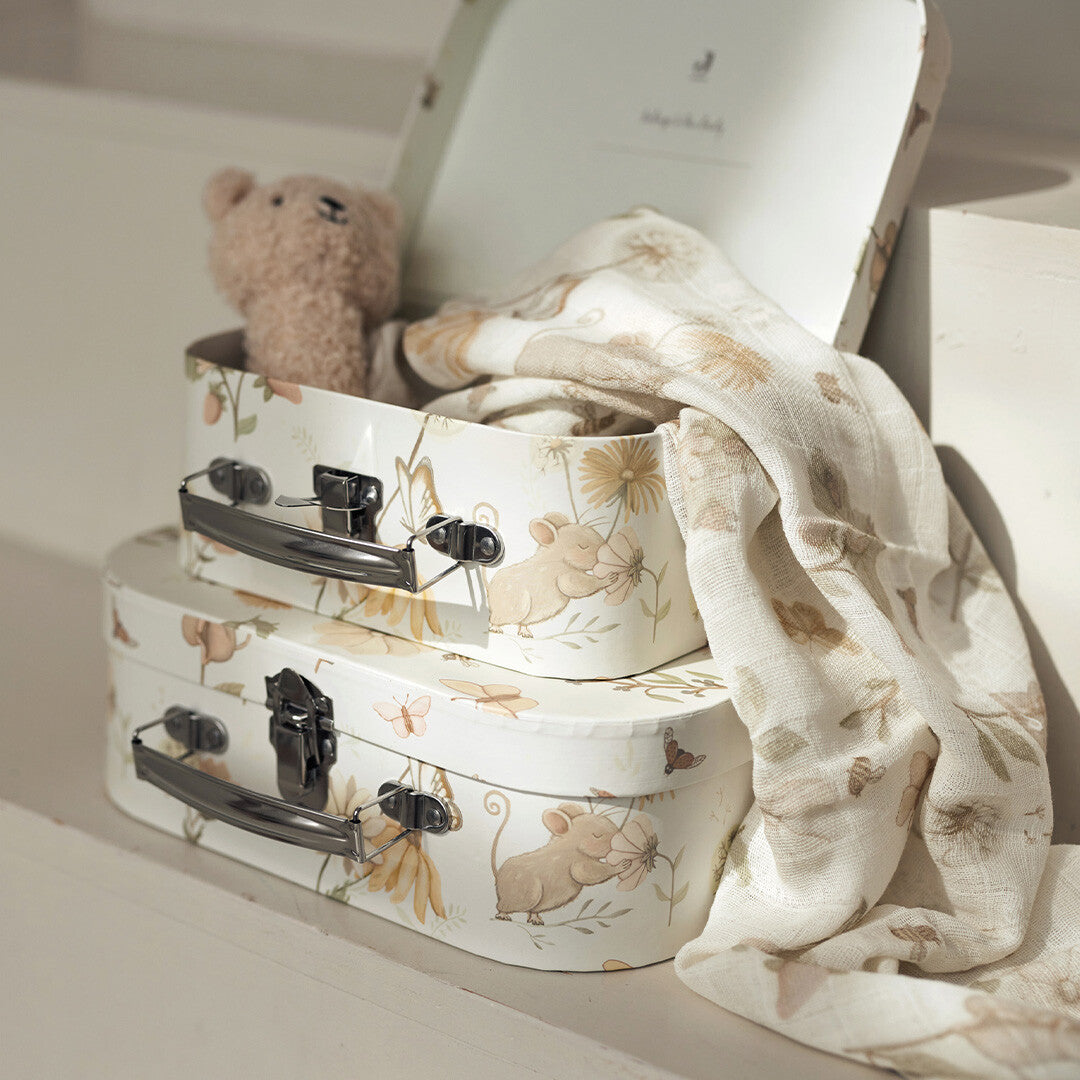 jollein kofferset dreamy mouse - 2st | 059-595-67056 | 1