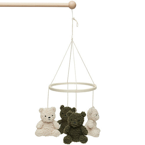 jollein mobiel teddy bear - leaf green naturel | 116-001-67014 | 3
