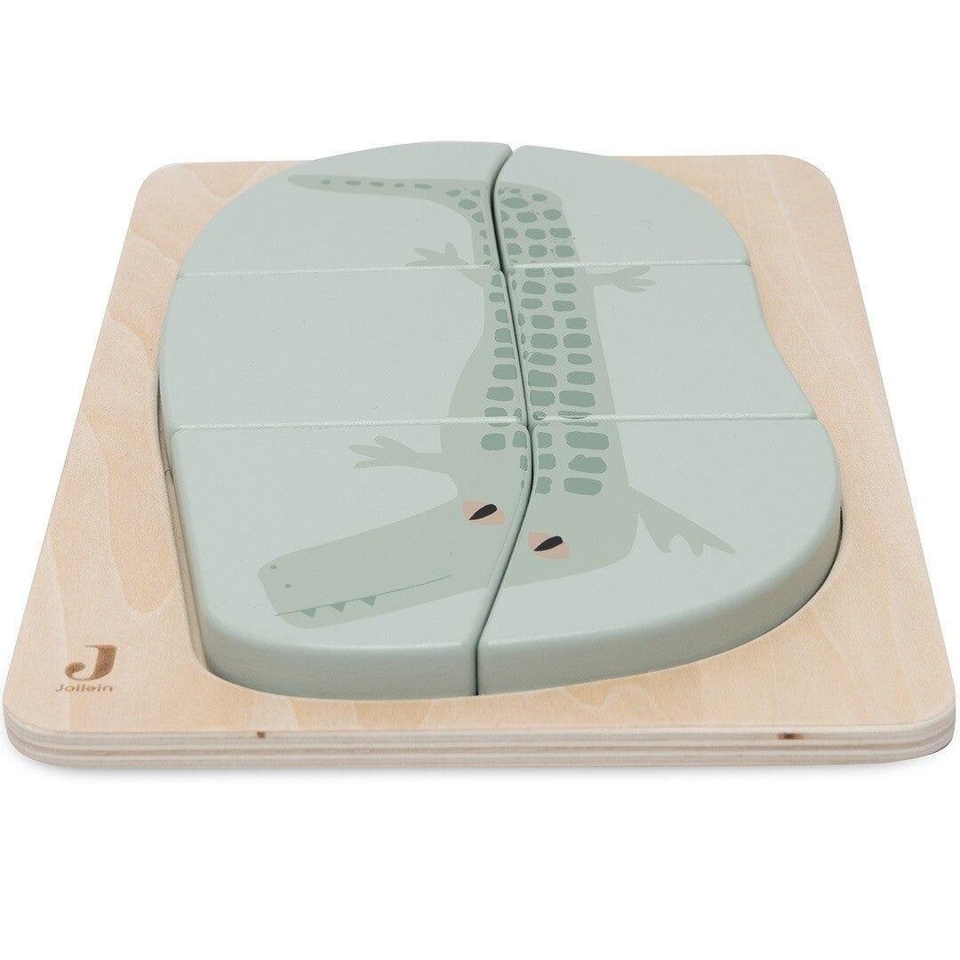 jollein puzzel jungle jambo - croco - 6st | 105-001-68056 | 0